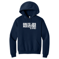 Grizzlies Marching Band Text Stack Hoodie