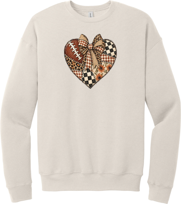 For the Love of Football Crewneck Sweatshirt