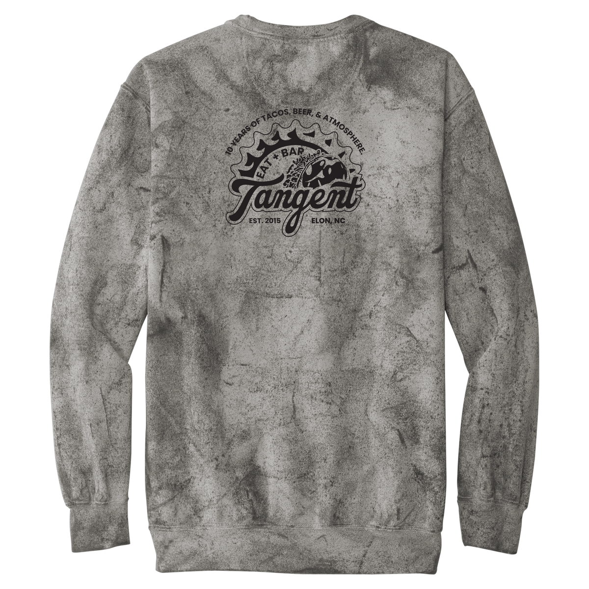 Tangent 10 Year Anniversary Comfort Colors Colorblast Crewneck Sweatshirt
