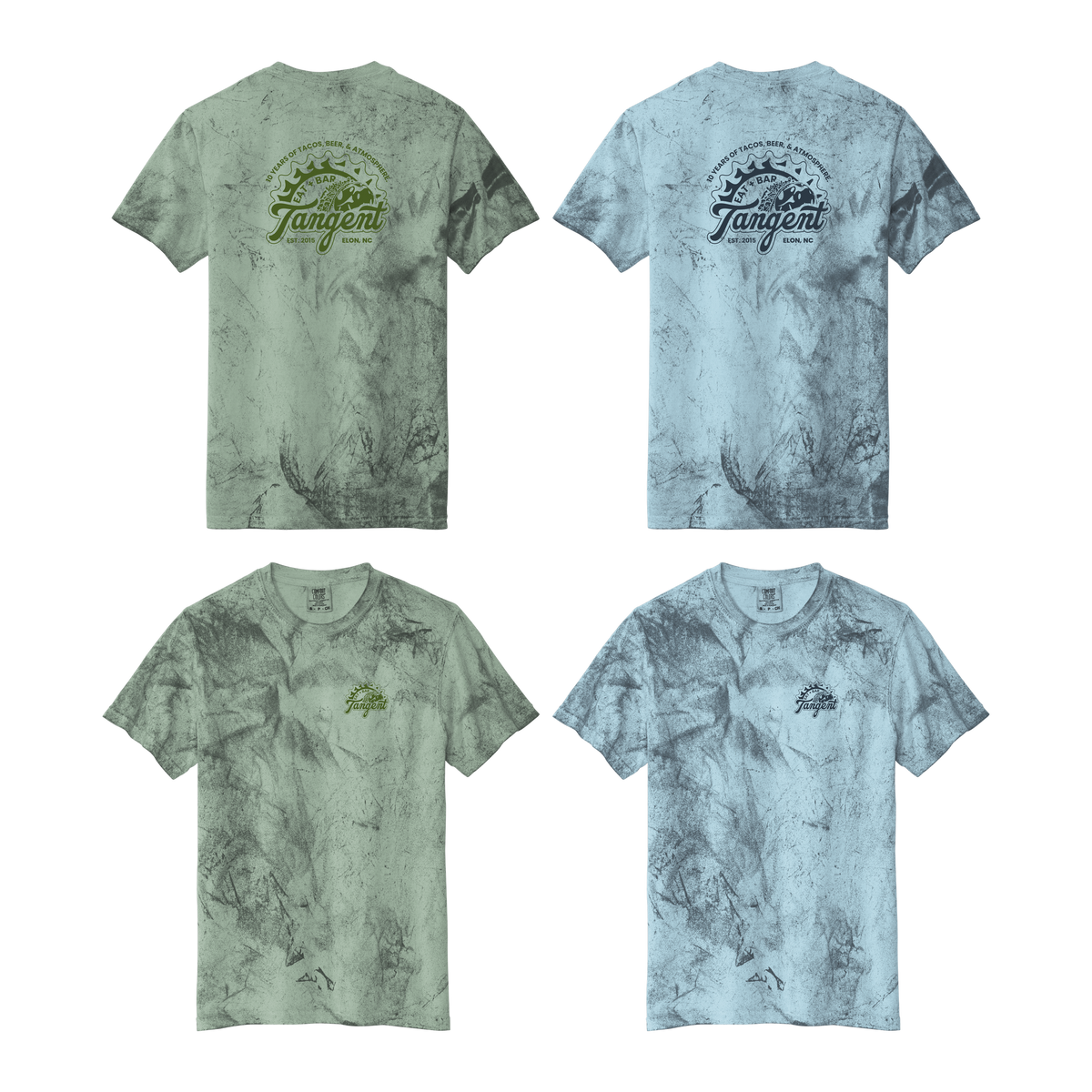 Tangent 10 Year Anniversary Comfort Colors Colorblast Tee