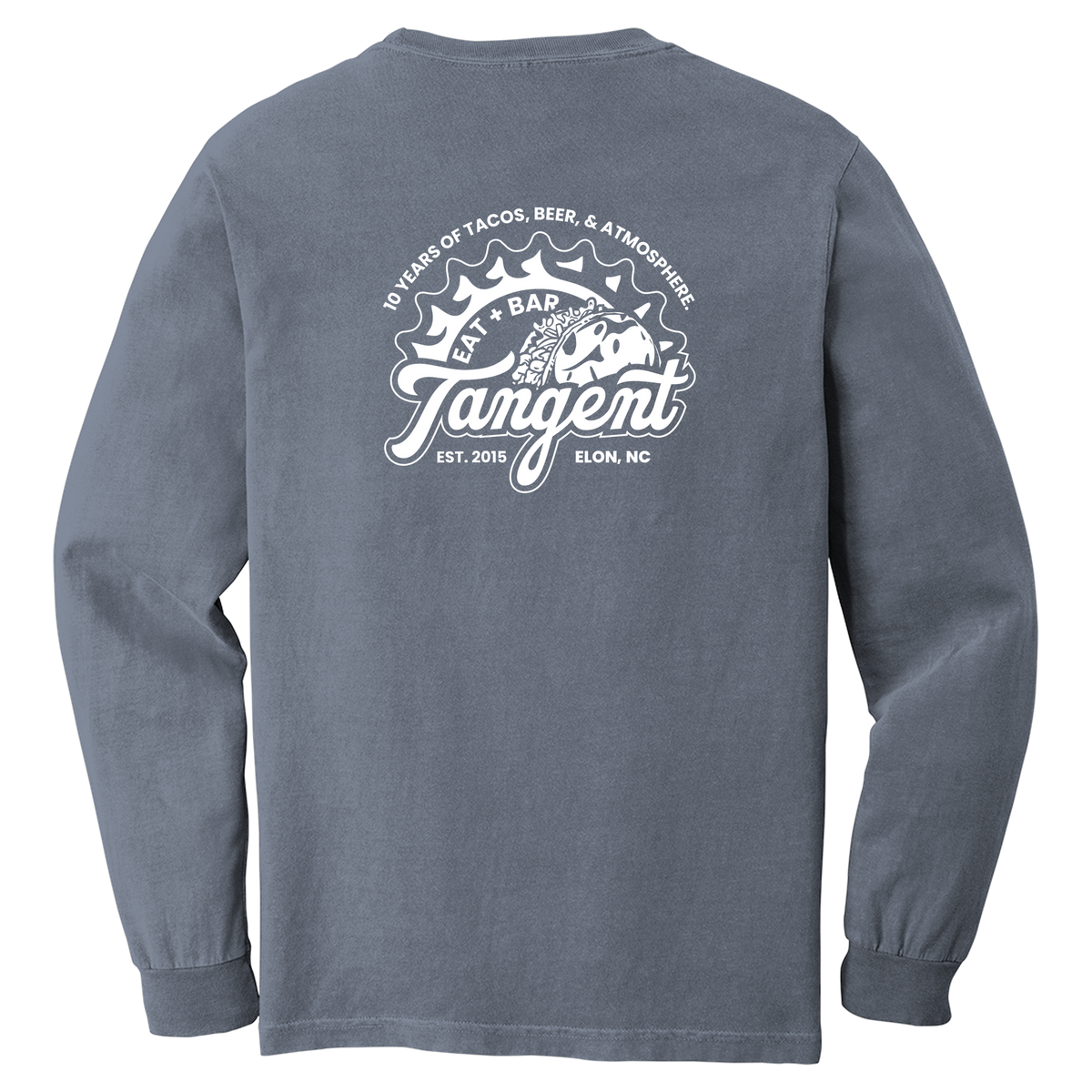 Tangent 10 Year Anniversary Comfort Colors Long Sleeve T-Shirt