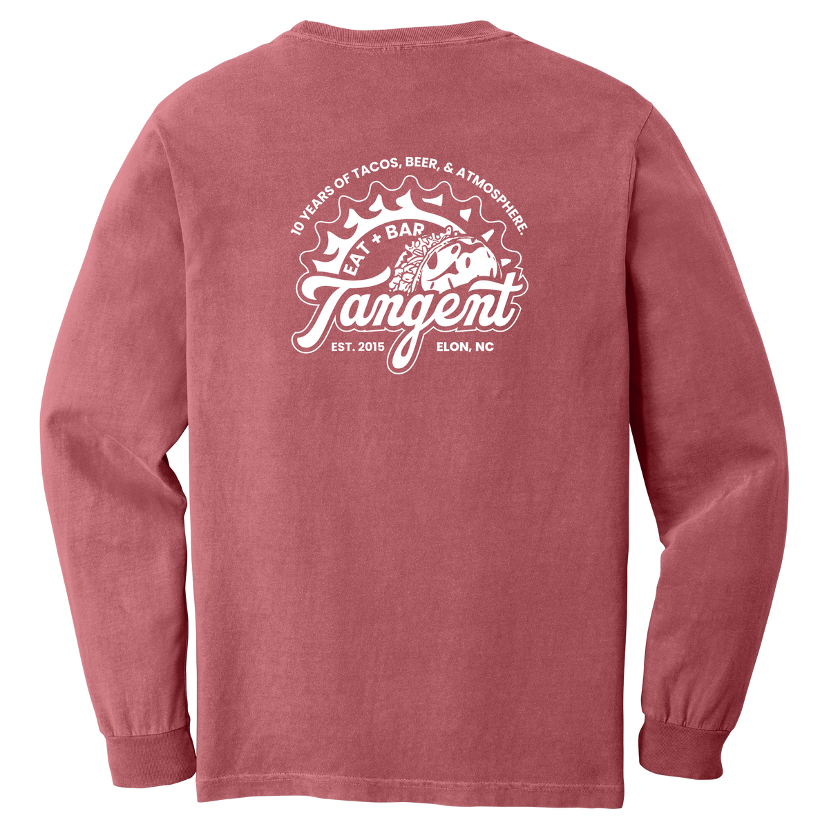 Tangent 10 Year Anniversary Comfort Colors Long Sleeve T-Shirt