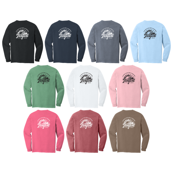 Tangent 10 Year Anniversary Comfort Colors Long Sleeve T-Shirt