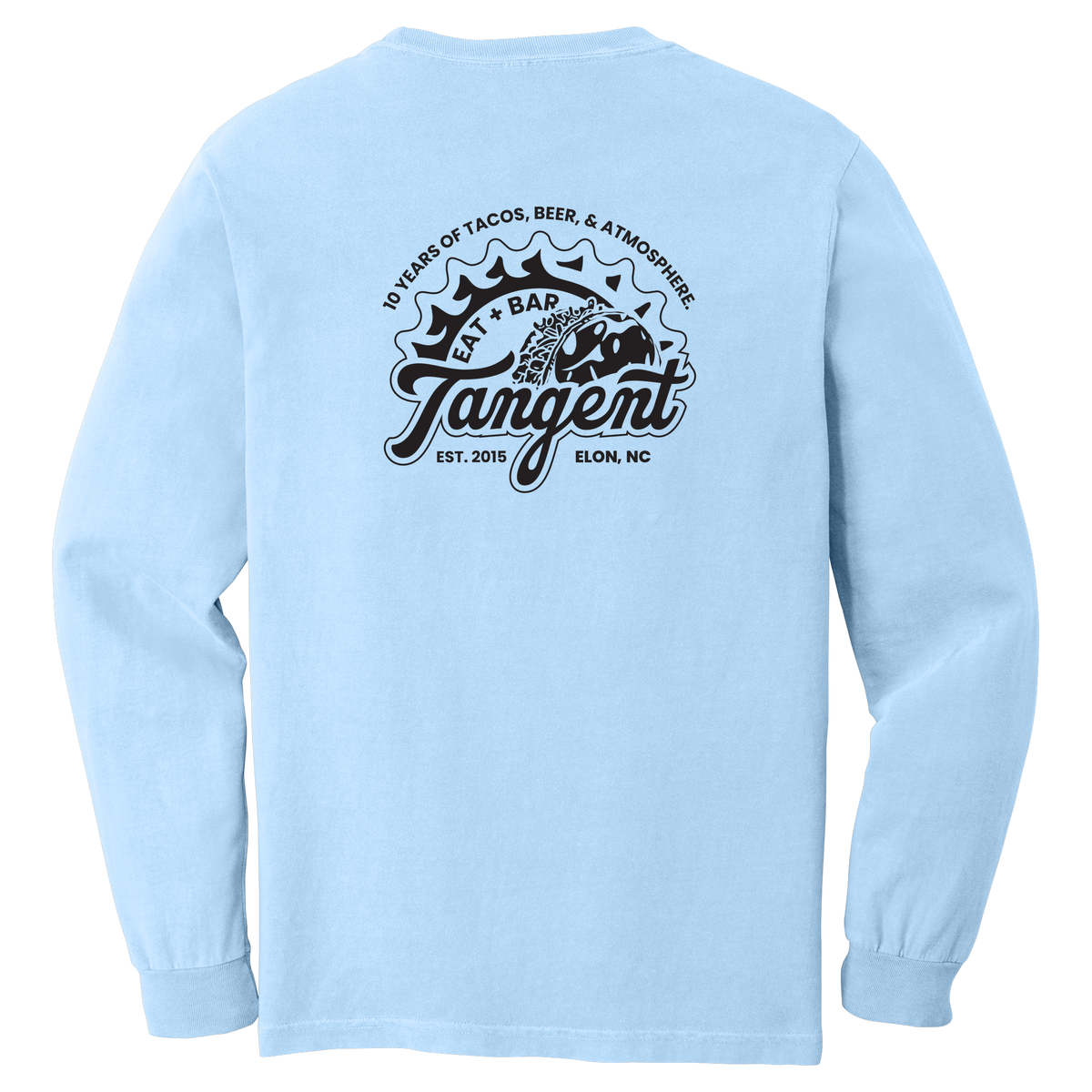 Tangent 10 Year Anniversary Comfort Colors Long Sleeve T-Shirt