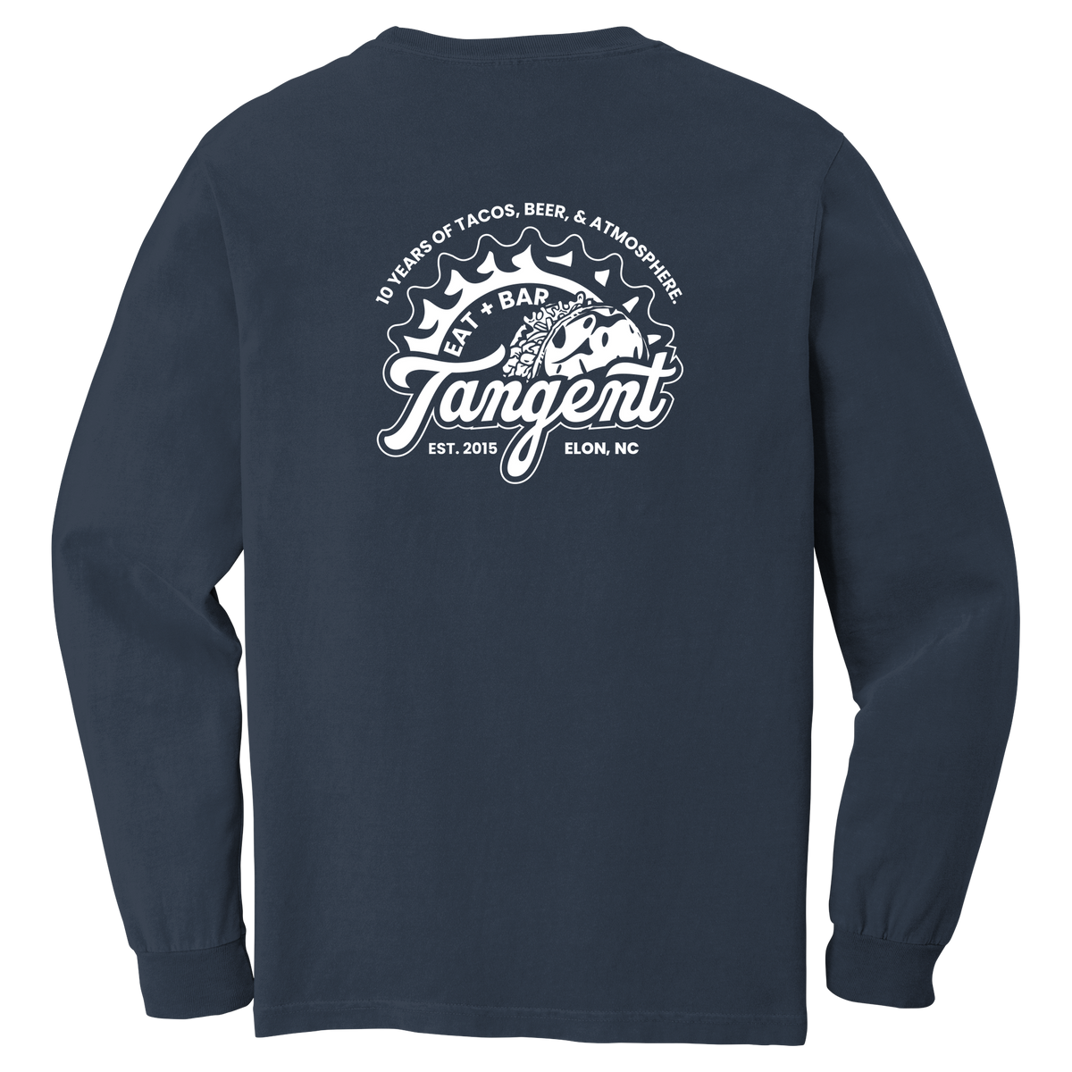 Tangent 10 Year Anniversary Comfort Colors Long Sleeve T-Shirt