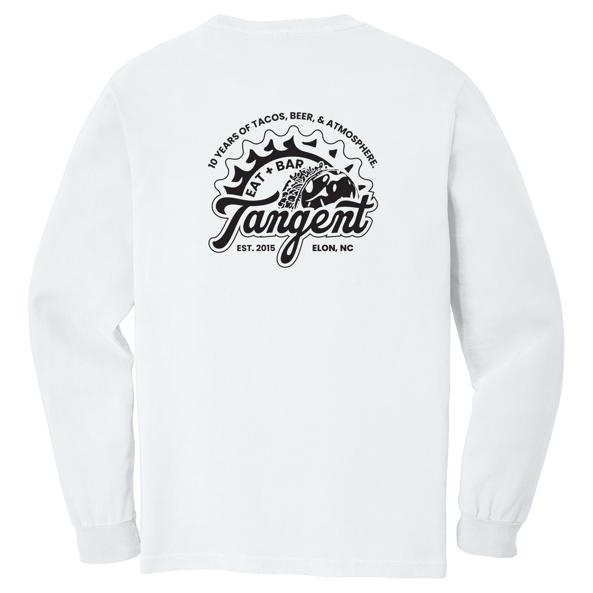 Tangent 10 Year Anniversary Comfort Colors Long Sleeve T-Shirt