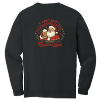 Tangent Christmas Beer Comfort Colors Long Sleeve T-Shirt