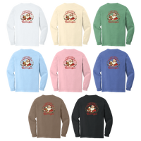 Tangent Christmas Beer Comfort Colors Long Sleeve T-Shirt