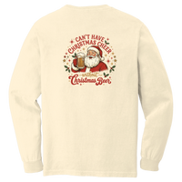 Tangent Christmas Beer Comfort Colors Long Sleeve T-Shirt