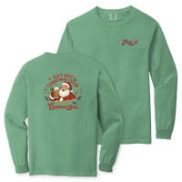 Tangent Christmas Beer Comfort Colors Long Sleeve T-Shirt