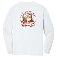 Tangent Christmas Beer Comfort Colors Long Sleeve T-Shirt