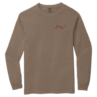 Tangent Christmas Beer Comfort Colors Long Sleeve T-Shirt