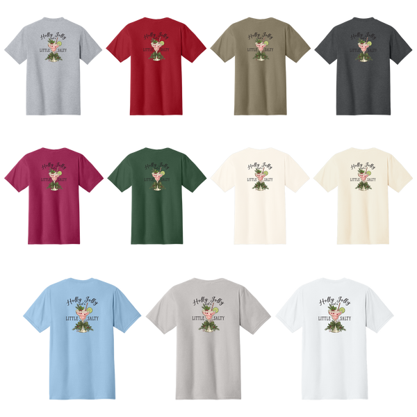 Tangent Holly Jolly and a Little Salty T-Shirt