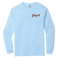 Tangent Merrier with a Martini Comfort Colors Long Sleeve T-Shirt