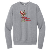 Tangent Merrier with a Martini Crewneck Sweatshirt