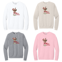 Tangent Merrier with a Martini Crewneck Sweatshirt