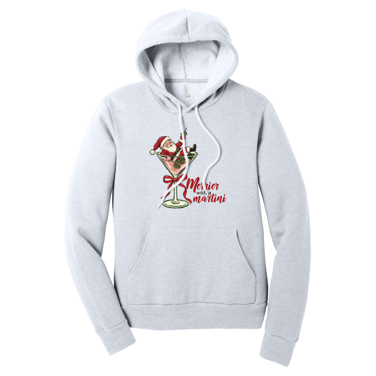 Tangent Merrier with a Martini Hoodie