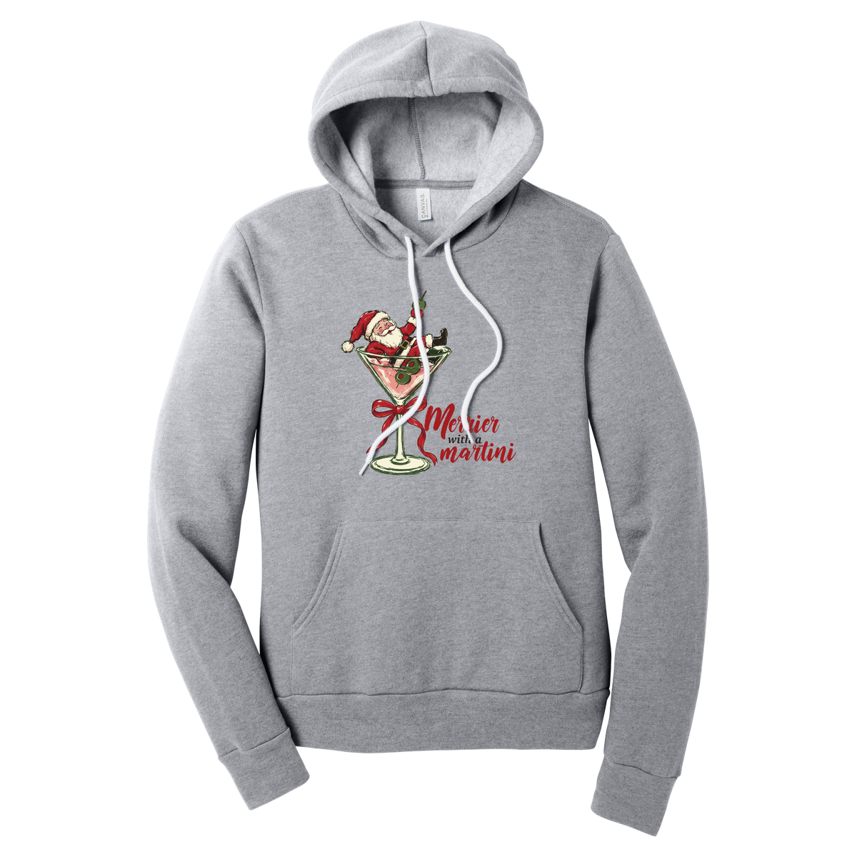 Tangent Merrier with a Martini Hoodie