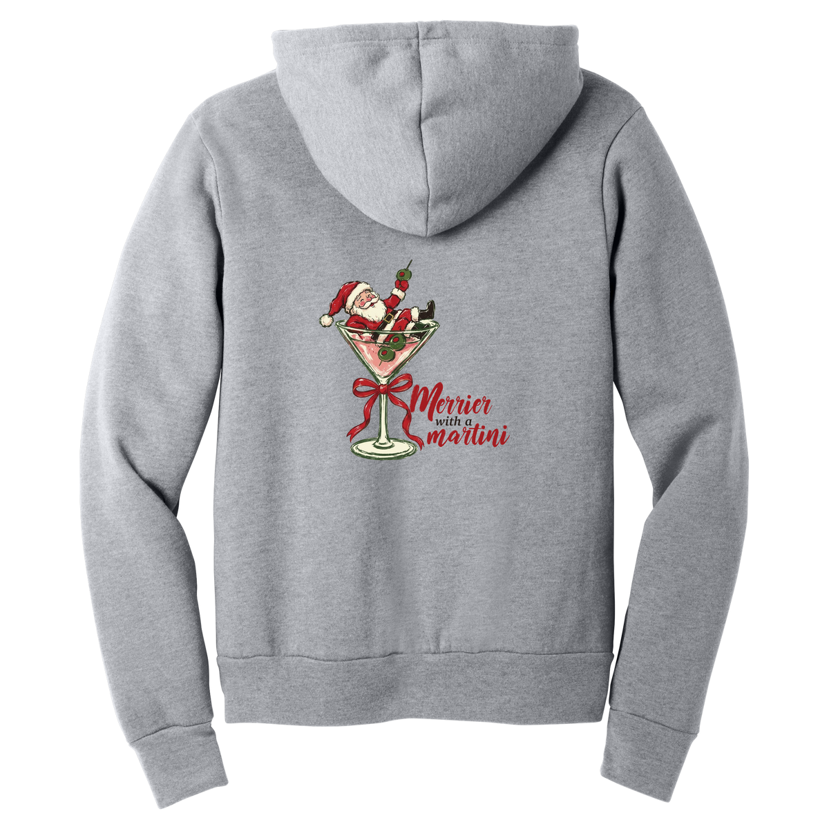 Tangent Merrier with a Martini Hoodie