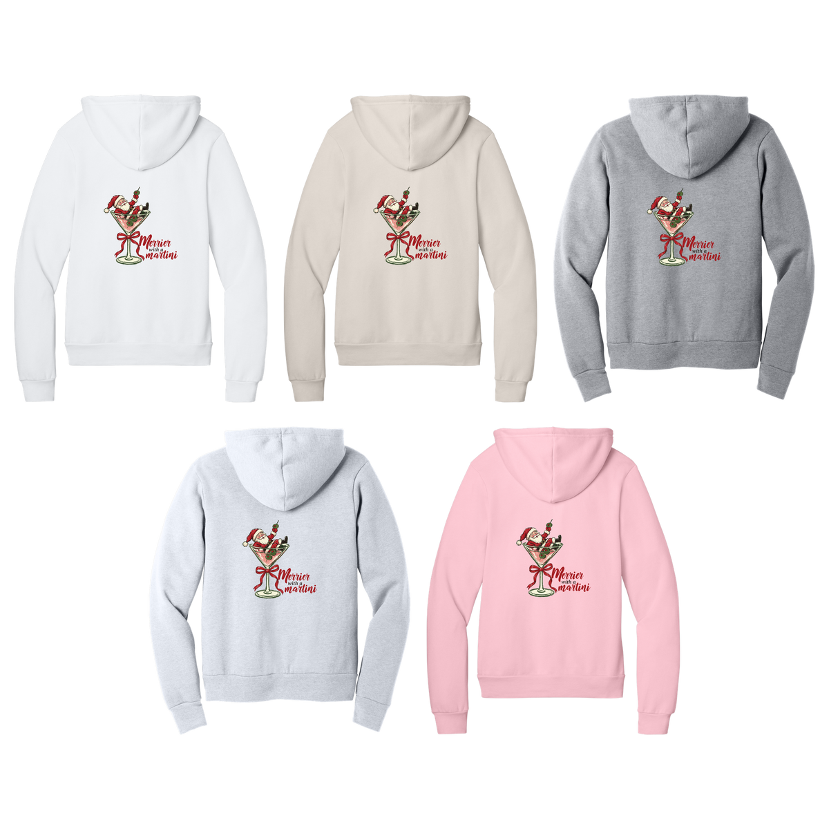Tangent Merrier with a Martini Hoodie