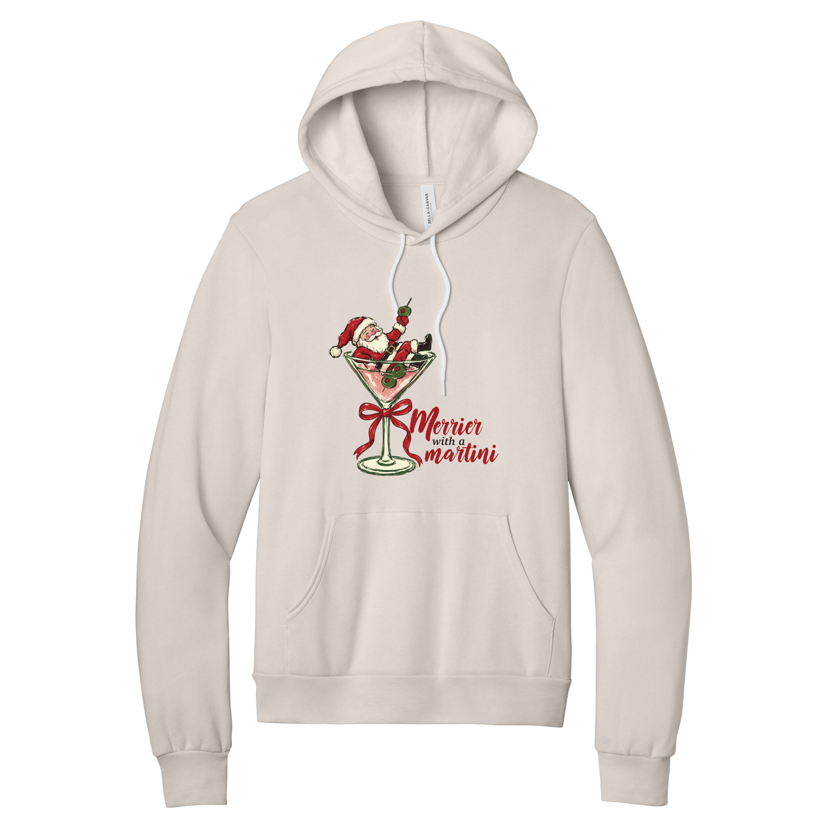 Tangent Merrier with a Martini Hoodie