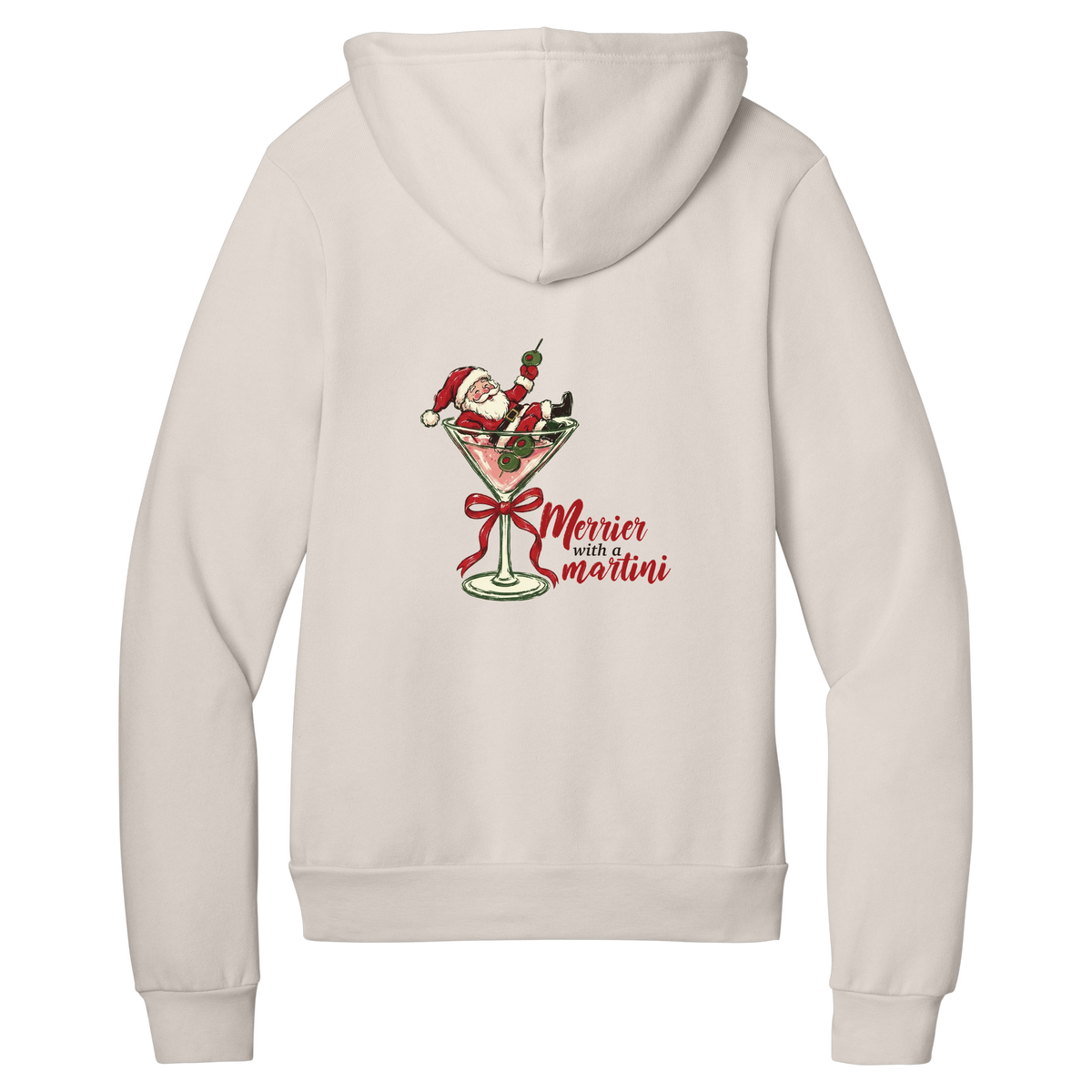 Tangent Merrier with a Martini Hoodie