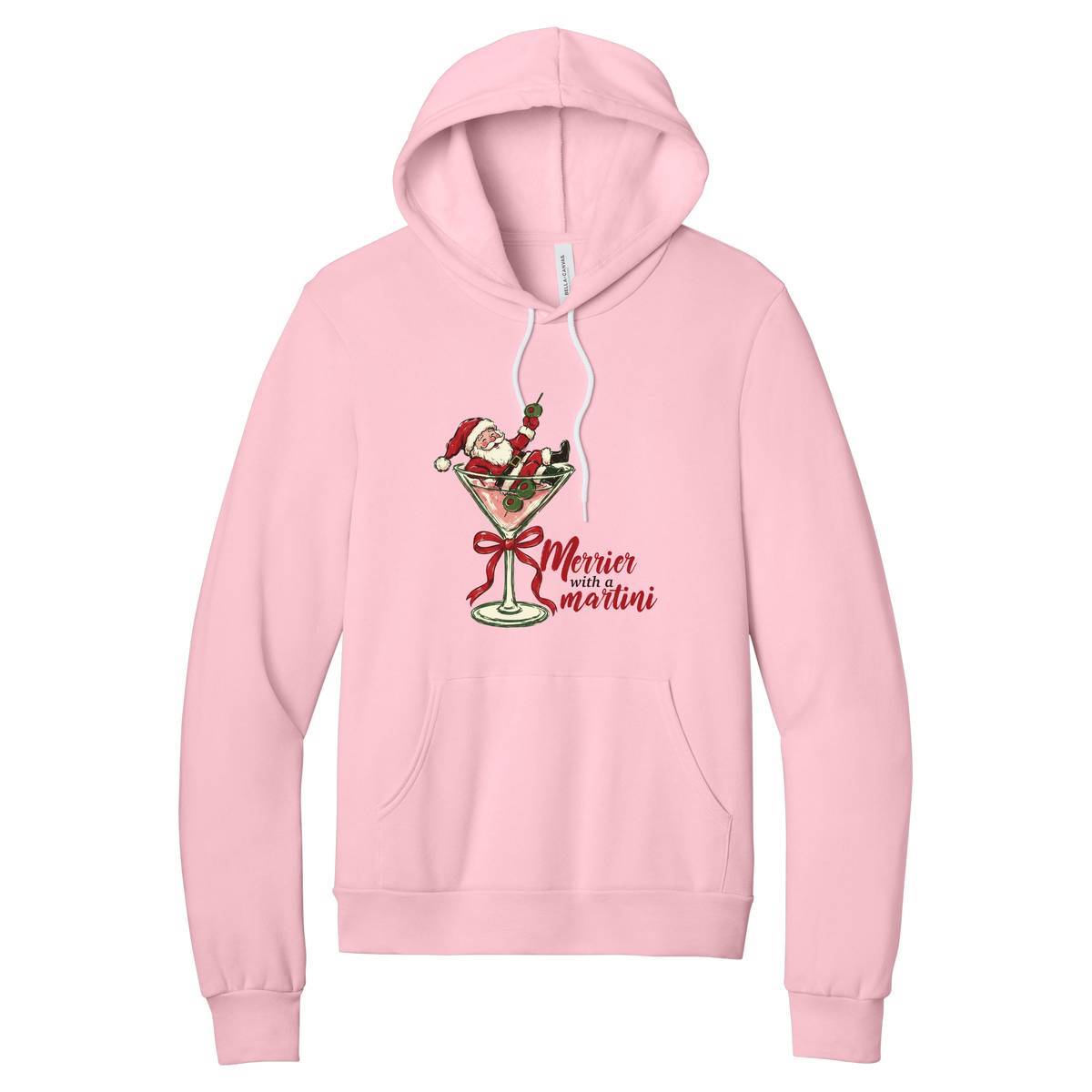 Tangent Merrier with a Martini Hoodie