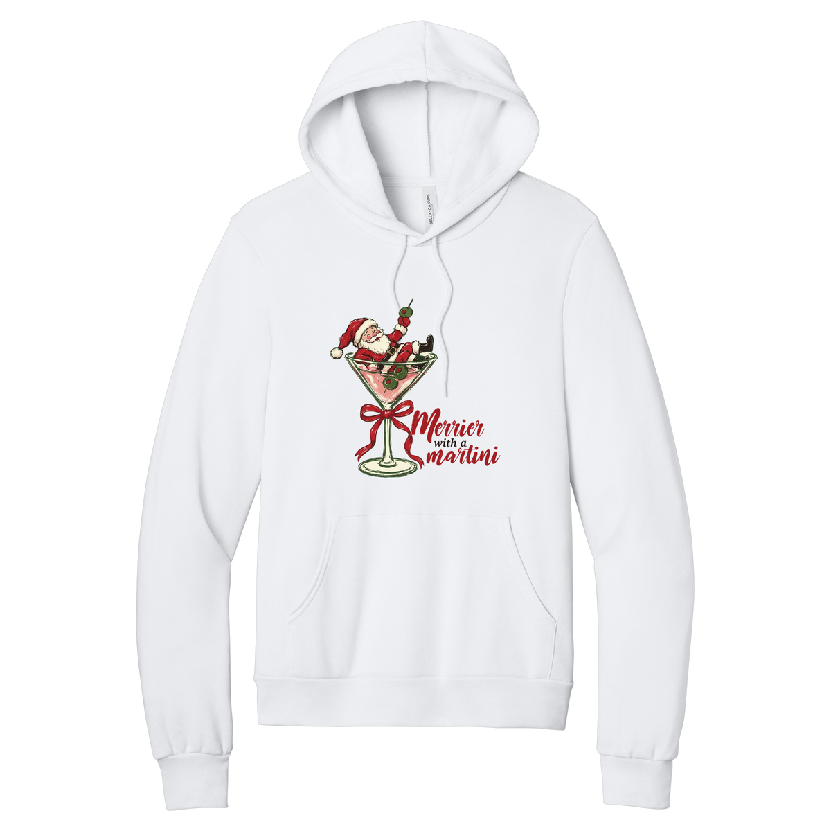 Tangent Merrier with a Martini Hoodie