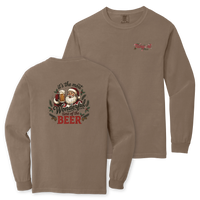 Tangent Most Wonderful Time of the Beer Comfort Colors Long Sleeve T-Shirt