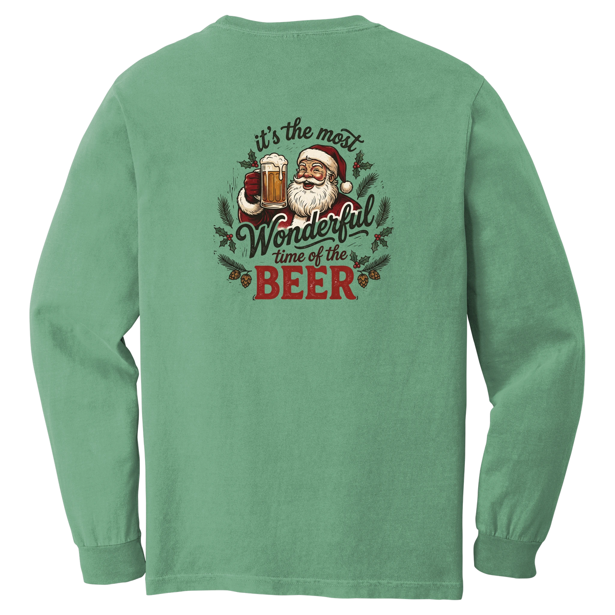 Tangent Most Wonderful Time of the Beer Comfort Colors Long Sleeve T-Shirt