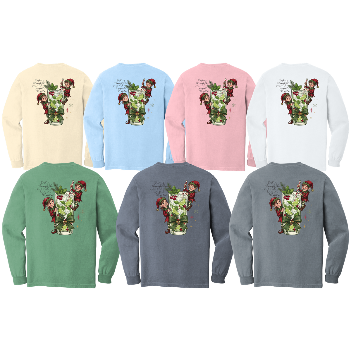Tangent Mojito Comfort Colors Long Sleeve T-Shirt