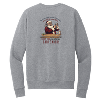 Tangent Twas the Night Bartender Crewneck Sweatshirt