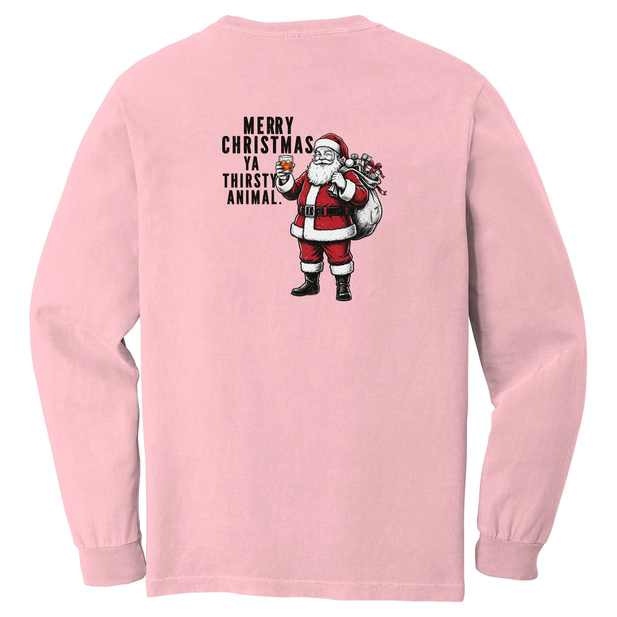 Tangent Ya Thirsty Animal Comfort Colors Long Sleeve T-Shirt