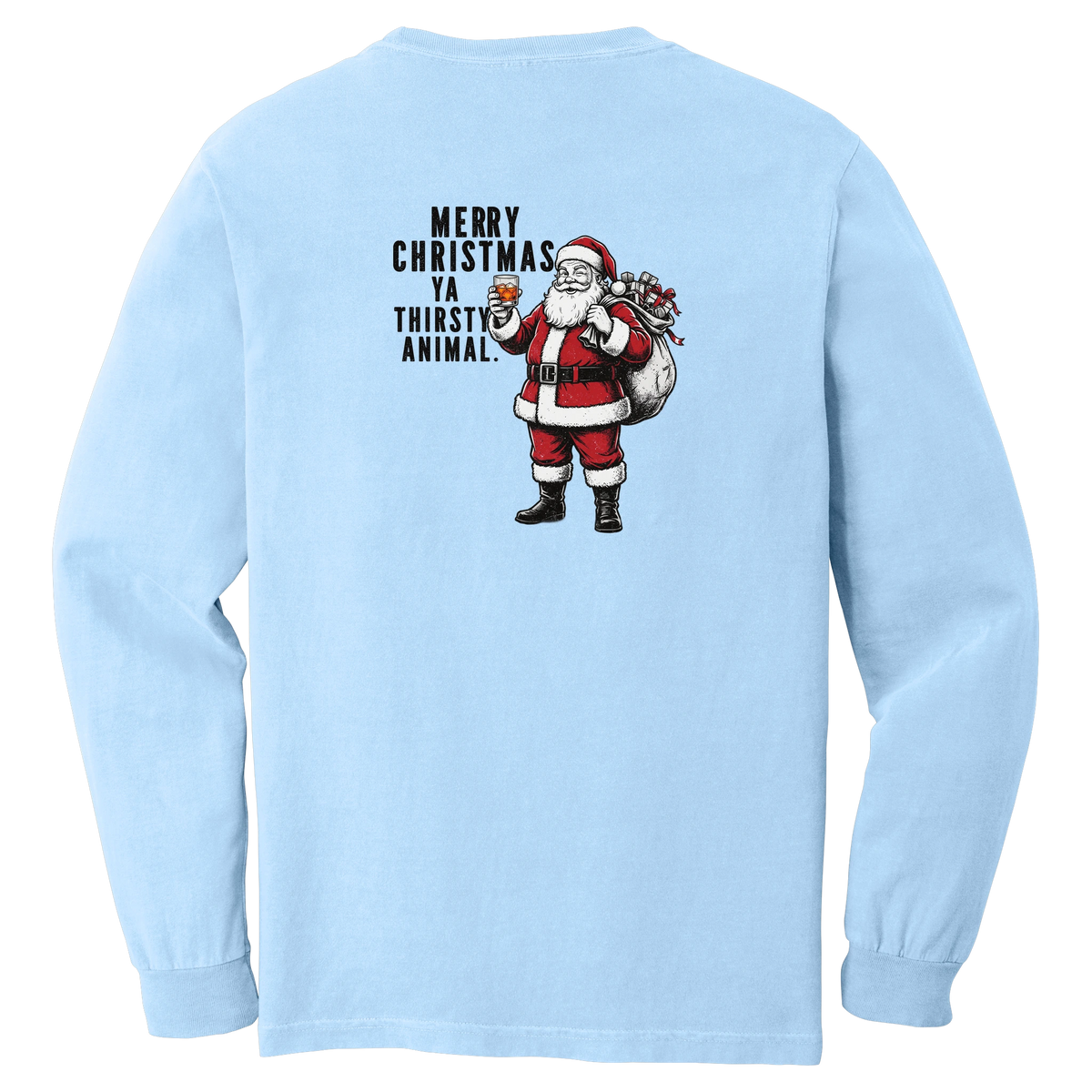 Tangent Ya Thirsty Animal Comfort Colors Long Sleeve T-Shirt