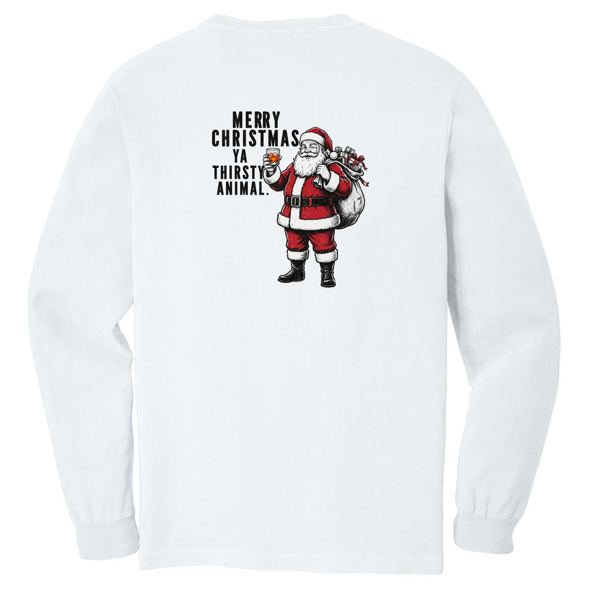 Tangent Ya Thirsty Animal Comfort Colors Long Sleeve T-Shirt