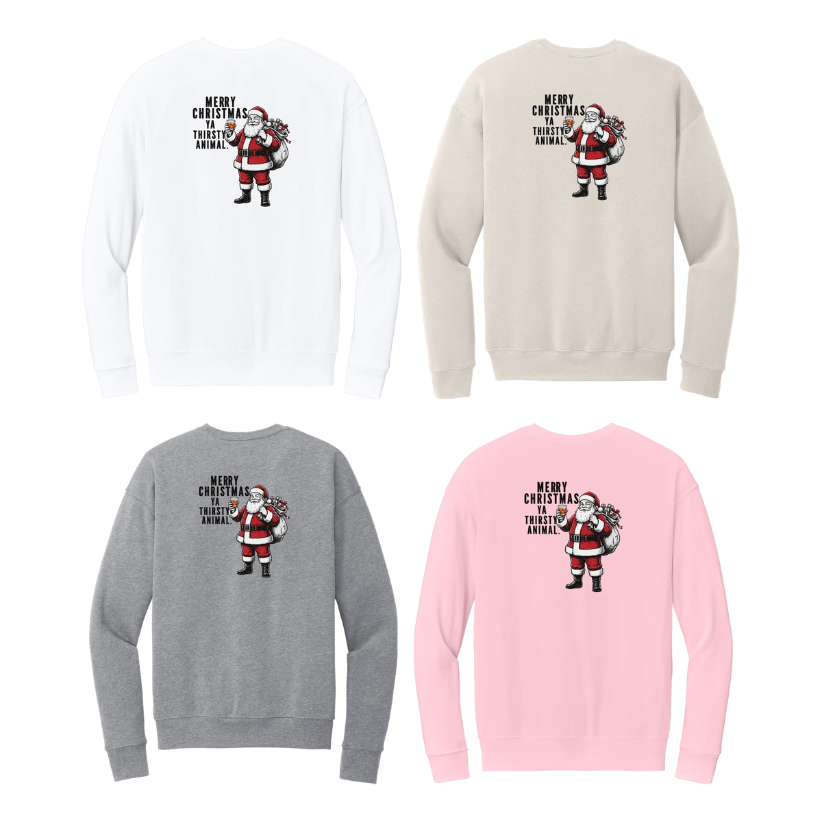 Tangent Ya Thirsty Animal Crewneck Sweatshirt
